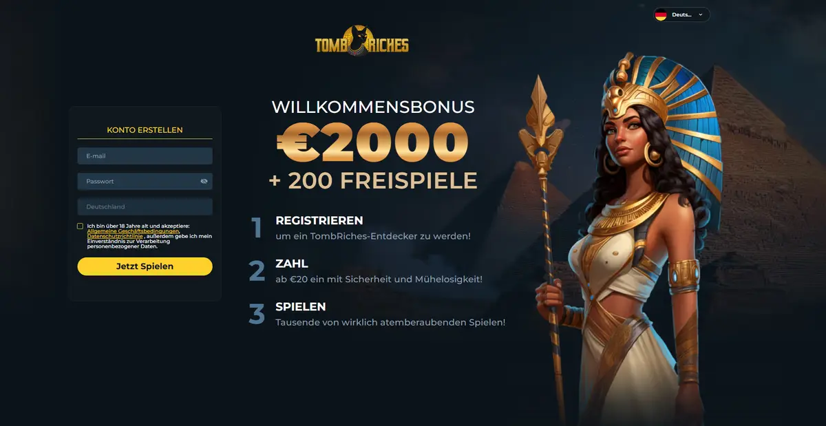 Tomb Riches Schnelle Auszahlung Online Casino